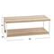 Household Essentials 39" Jamestown Coffee Table